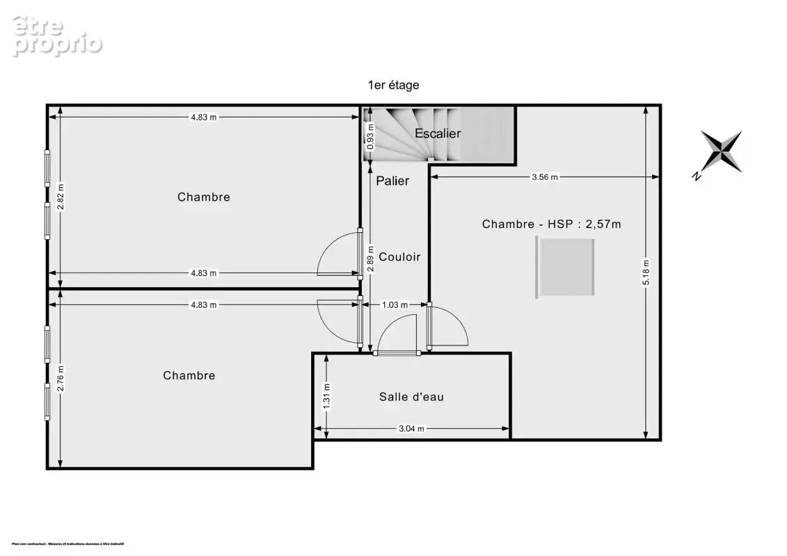 Lille Sud proche CHR - 81m² - 3 chambres - photo 10