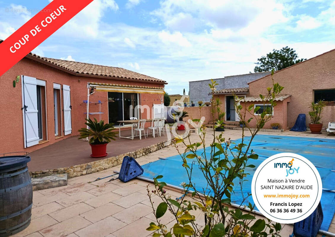 Maison à SAINT-NAZAIRE-D'AUDE