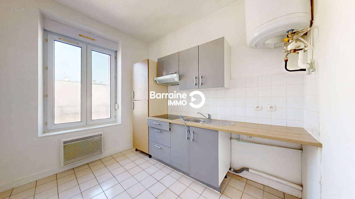 Exclusivite : a vendre brest kerbonne quatre moulins appartement t2 51m2 1 chambre 2e etage - photo 4