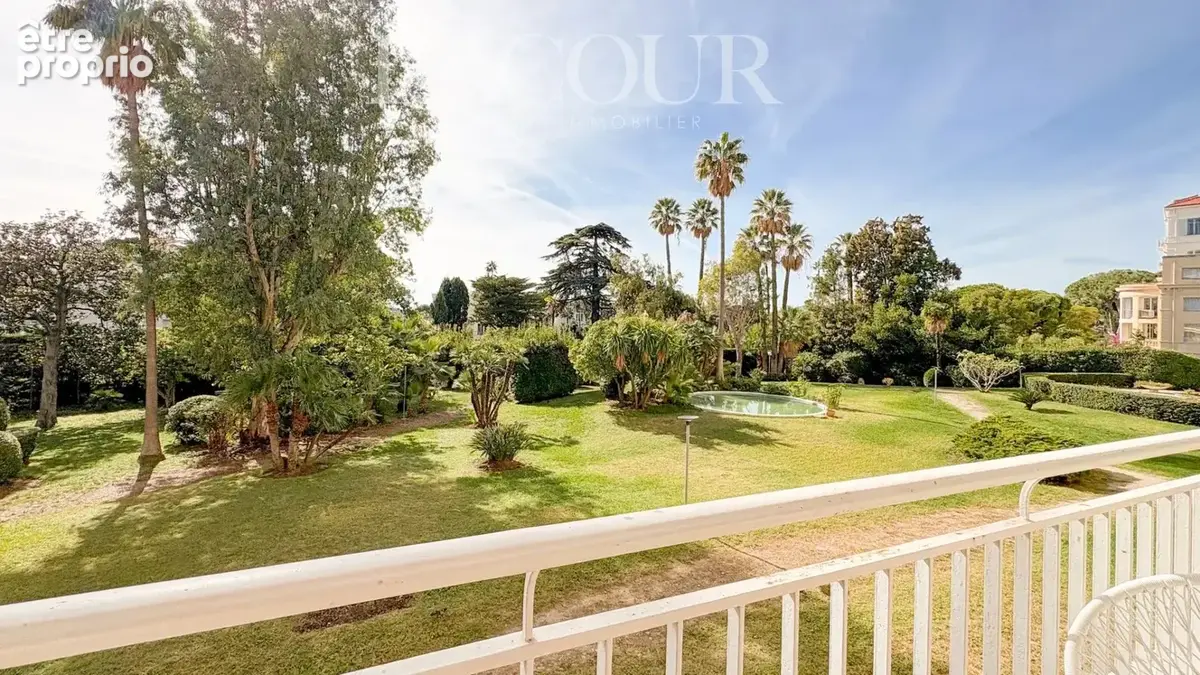 Cannes – basse californie – beau 3 pièces traversant avec terrasse et aperçu mer - photo 2