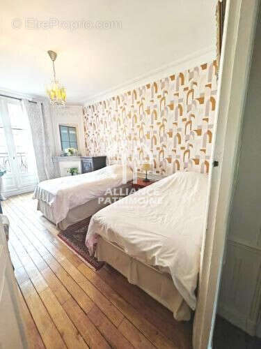 Chambres sur jardin - Appartement à PARIS-16E