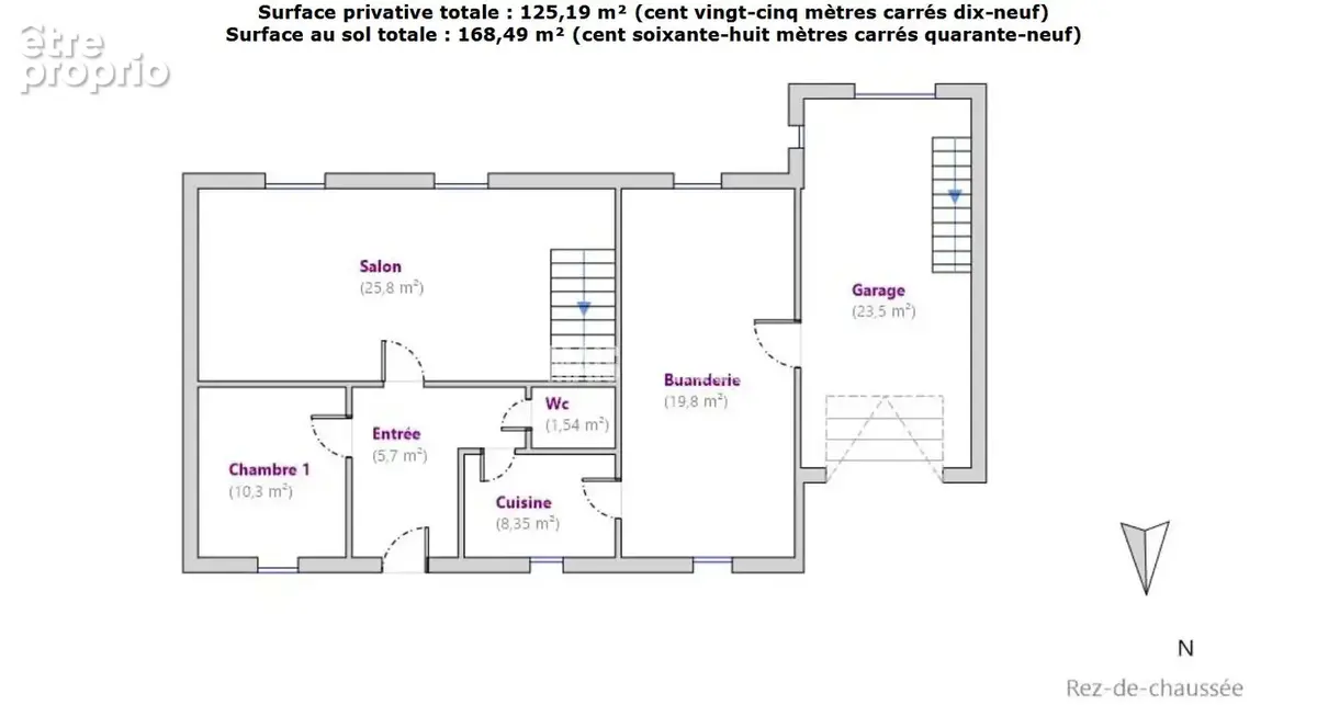 Saint Briac Sur Mer-Maison  quartier des plages, 400 m² de terrain environ - photo 4