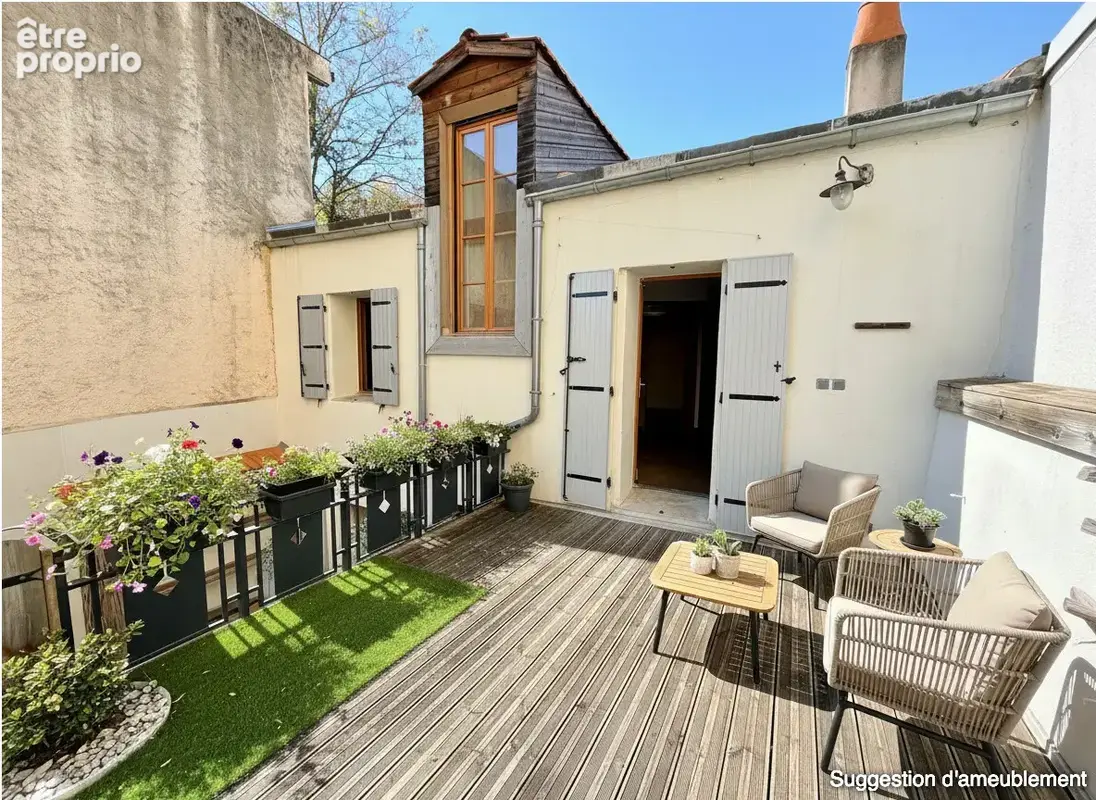 Maison de ville, terrasses, garage - photo 2