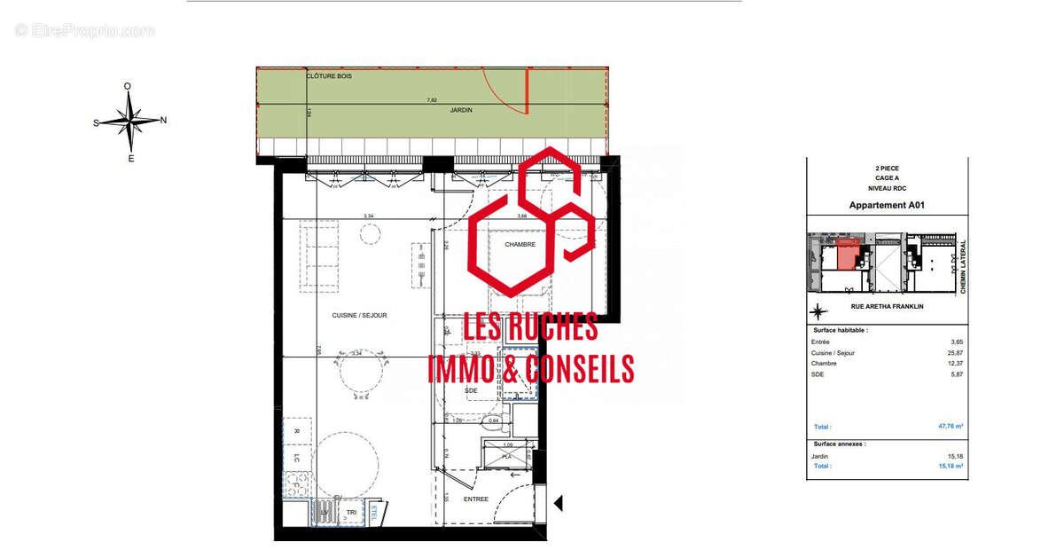 Appartement à BONDY