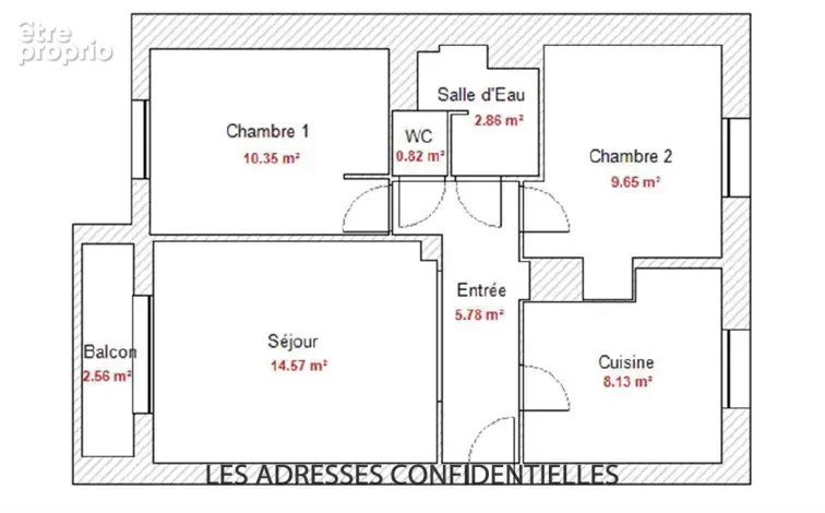 La Mulatière - Bel appartement avec vue exceptionnelle  52.16 m2 - 3 pièces - photo 19