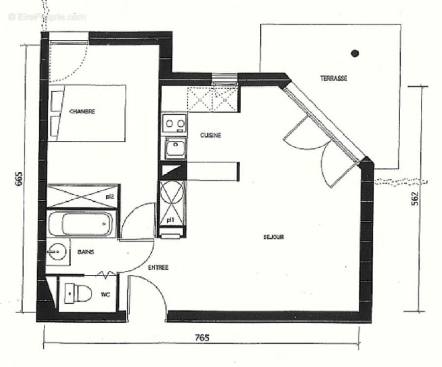 Appartement à GENISSAC
