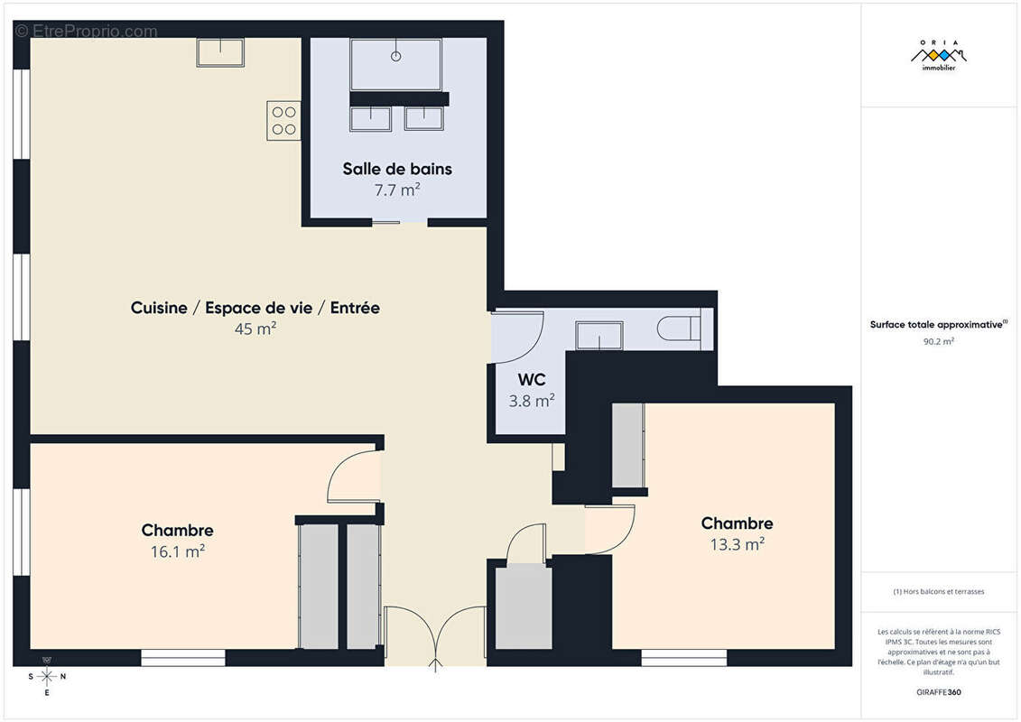 Appartement à LUNEVILLE