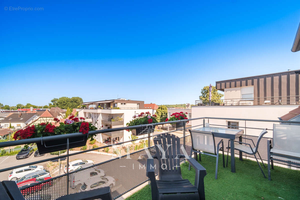 Illfurth, appartement de 74m2 avec un balcon et un garage double - photo 10