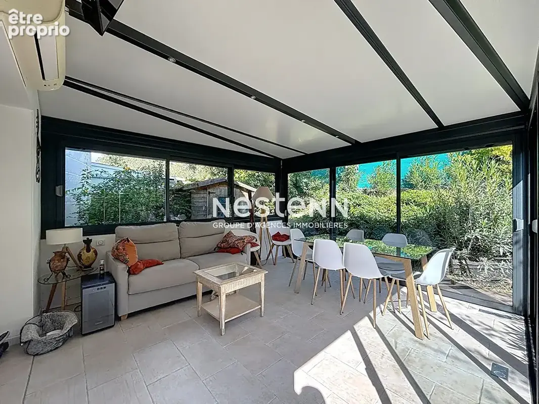 Valbonne  appartement 2 pièces avec véranda et piscine - parking - photo 2