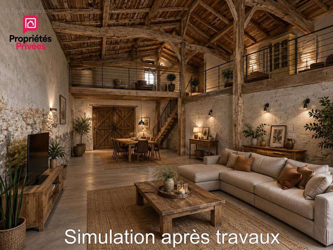 Grange en pierre à réhabiliter 240 m² au sol avec CU opérationnel - photo 6