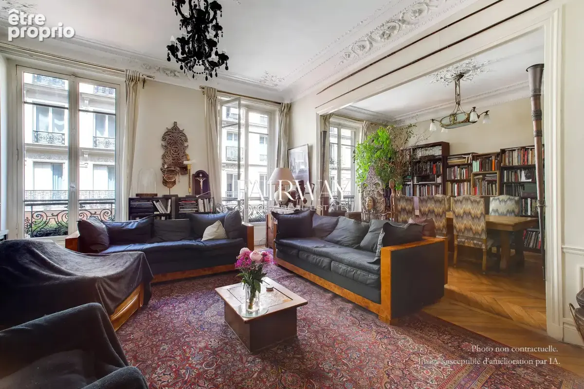 Paris 9e Condorcet/Martyrs - Appartement familial  3 chambres, volumes - photo 2