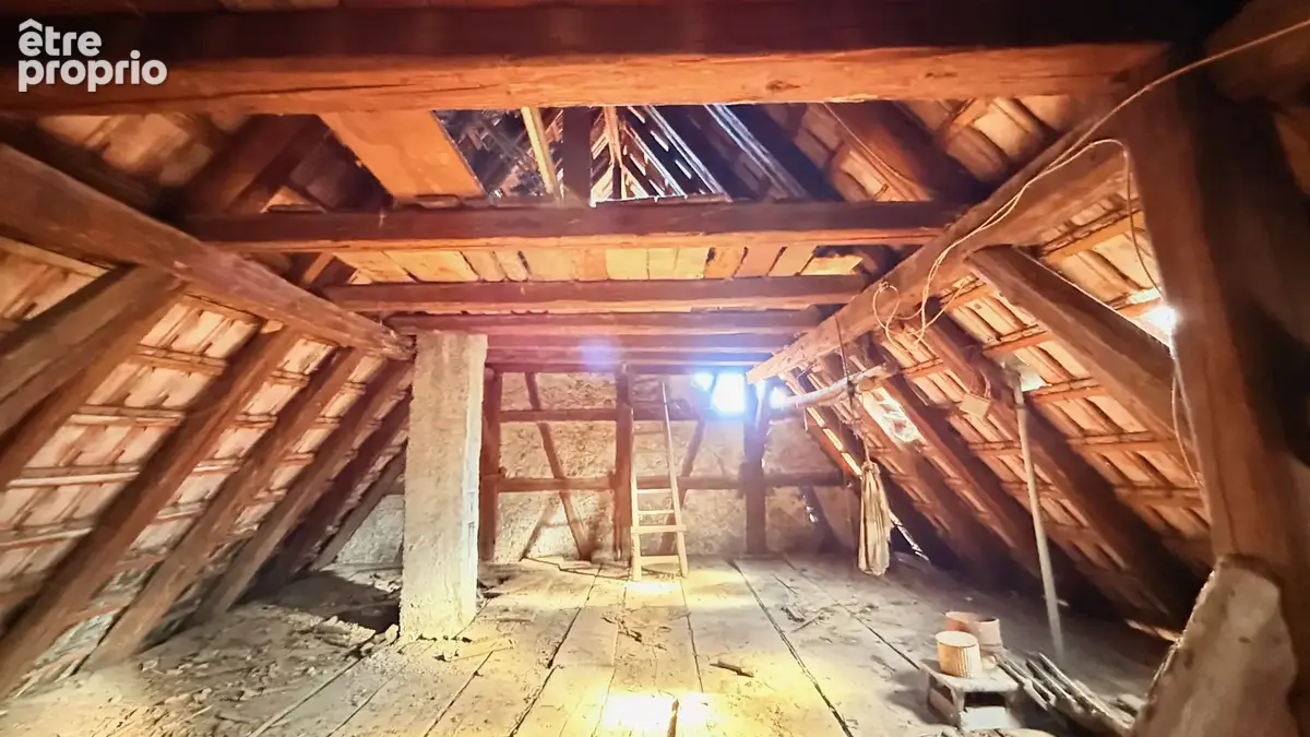 Maison de village à rénover avec cour, dépendance, garage et un beau potentiel au calme - photo 15