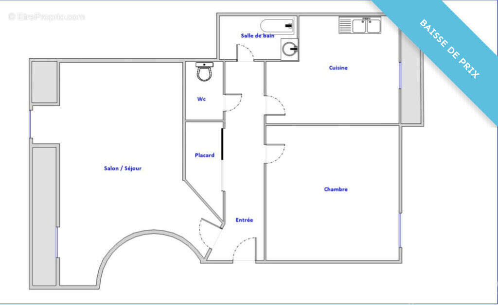 Appartement à MONTOIRE-SUR-LE-LOIR