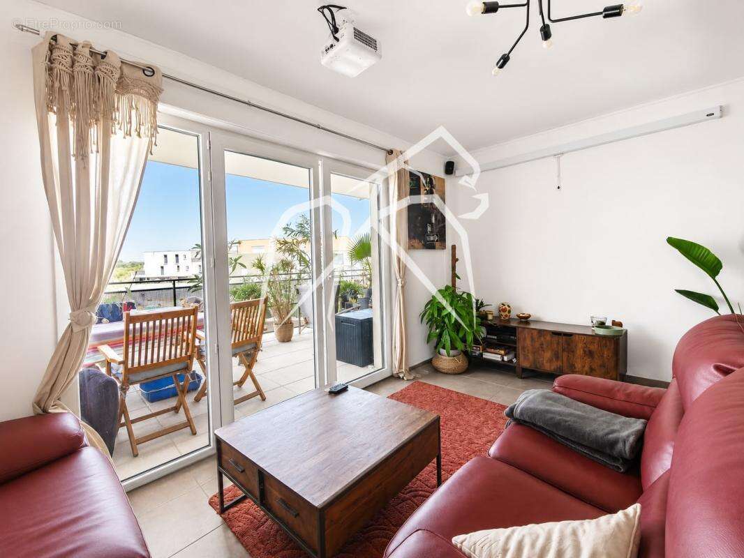 Appartement 3 pieces 62m²  terrasse de 15m²  montpellier - croix d'argent - photo 3