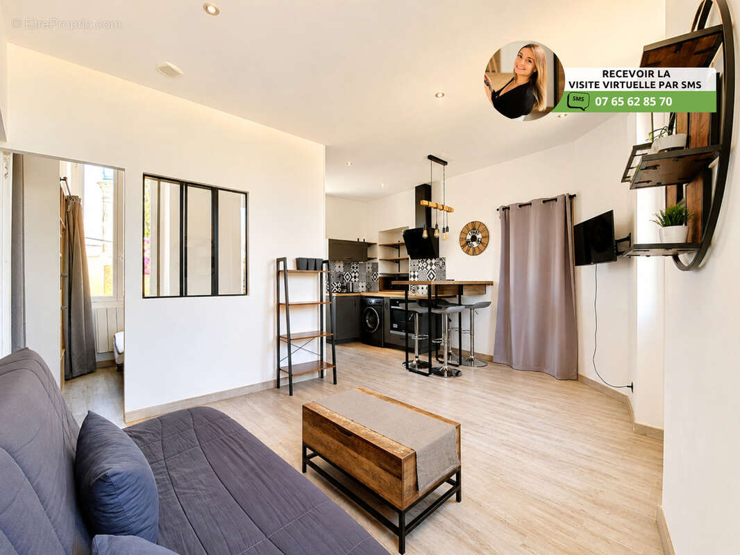 Appartement 28 m² à Cannes  - photo 6