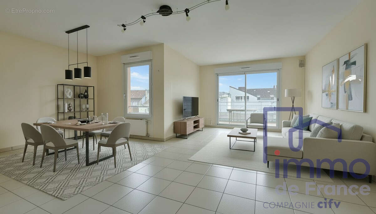 IDEE REMEUBLE PIECE DE VIE - Appartement à SAINT-ETIENNE