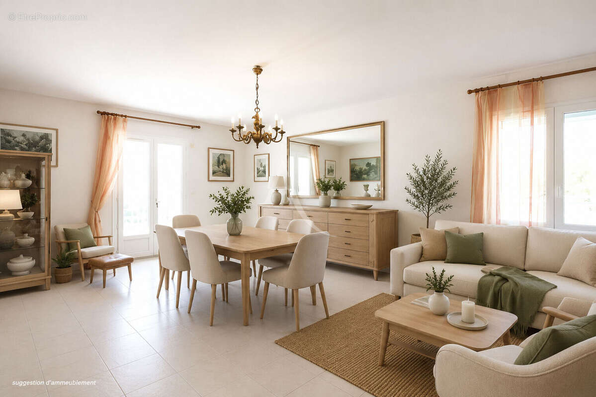 Carqueiranne Belle villa avec espace de vie de plain pied au Calme - photo 3
