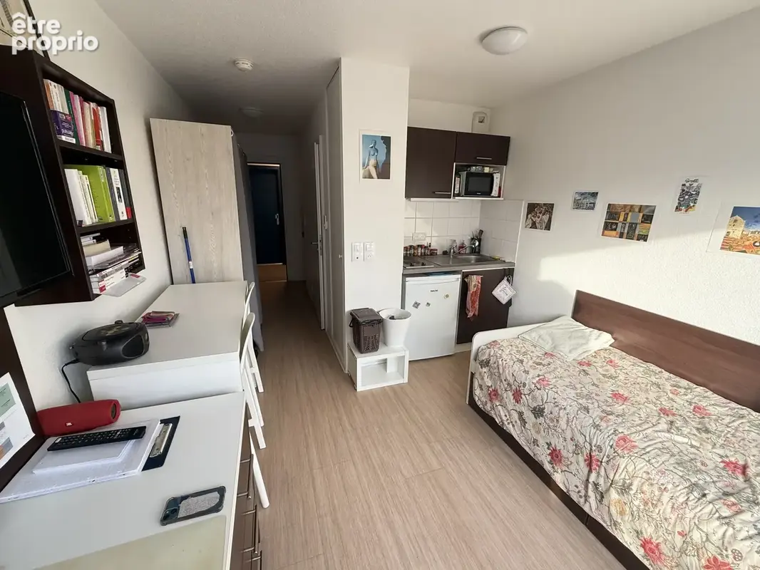 Strasbourg ecoquartier danube - résidence etudiante - lot de 2 studios lmnp - photo 4