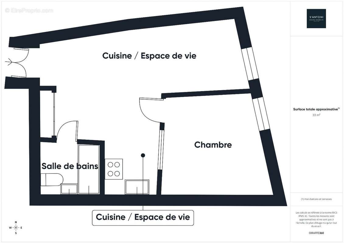 Appartement à BESSAN