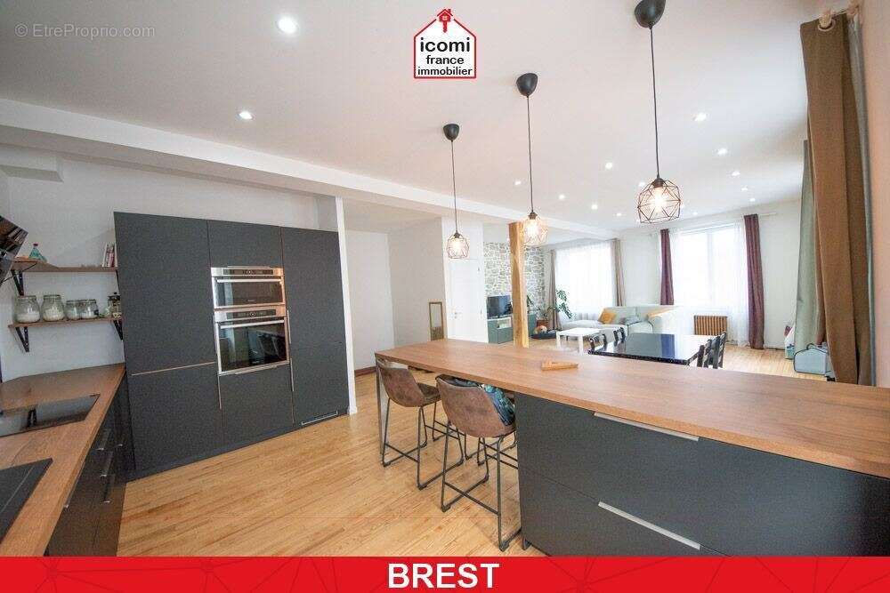 Finistere - brest (29200) - à vendre – maison t4 – dpe c – aucun travaux à prévoir – 3 chambres possibles – garage – emplacement - photo 2