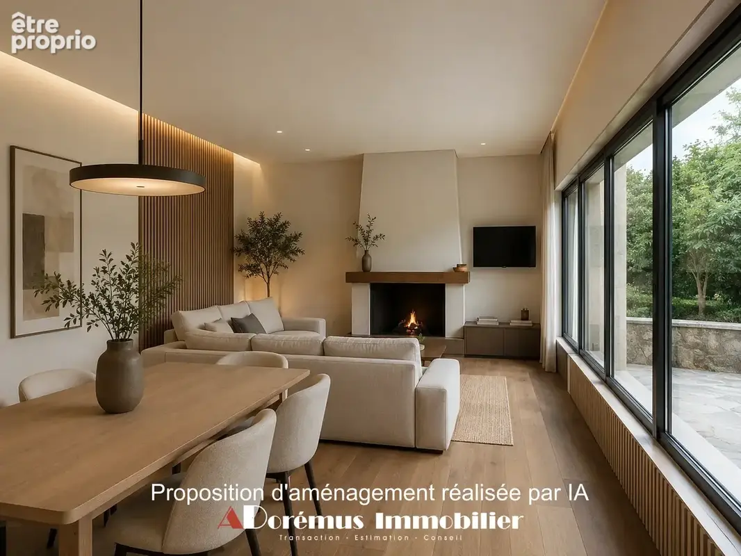 Maison d'Architecte de Caractère   Parc Arboré de 2 000 m2   Fort Potentiel - photo 5