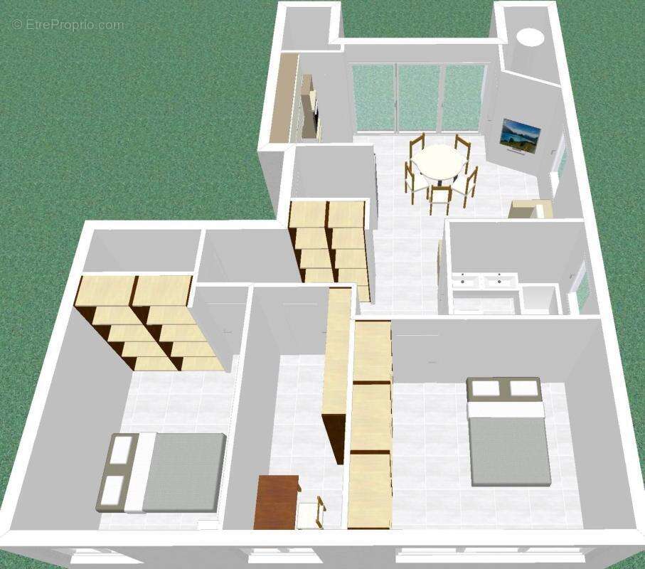 Appartement type 4 –  67,09m² – Dans bâtiment entièrement rénové - photo 11