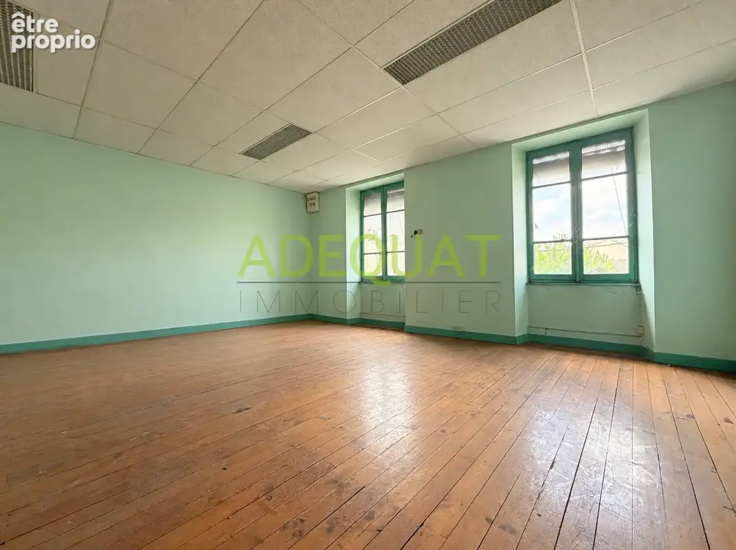 La tour du pin hyper centre / appartement en duplex / plateau a amenager / cave individuelle… - photo 2