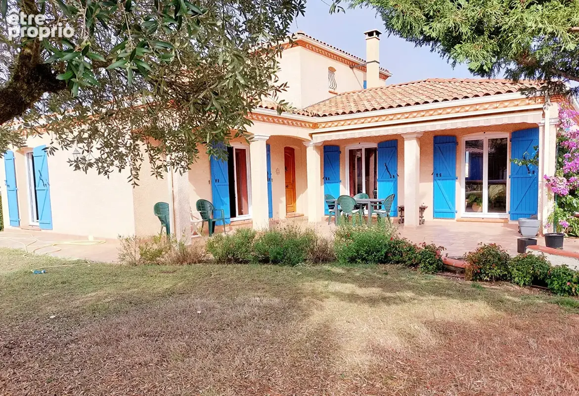 Villa de 150 m² sur sous sol complet  de 110 m² + dépendance + piscine terrain 1353m² - photo 2