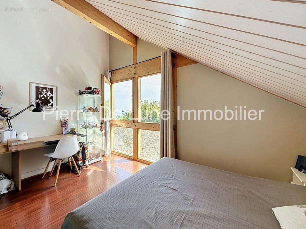 Trévignin – Maison d'exception en ossature bois avec vue dominante, piscine et panorama sur les montagnes - photo 32