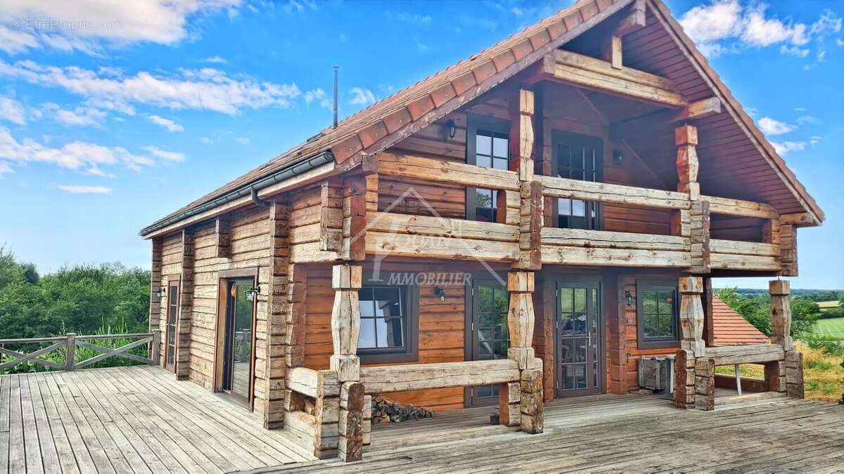 Maison en bois de 220 m² avec grand jardin à 11 min de Moulins, MARIGNY 03 - photo 2