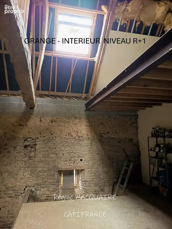 Bâtisse du XVIᵉ siècle à réhabiliter & Grange en cours de travaux – Ensemble foncier de 11 133 m² – Saint-Vigor-des-Monts (50420 - photo 9