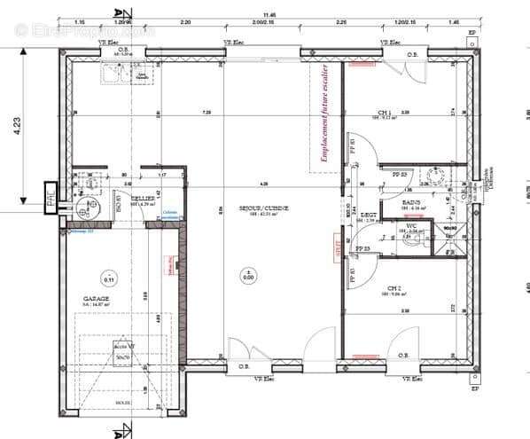 Terrain à PONT-SAINTE-MARIE