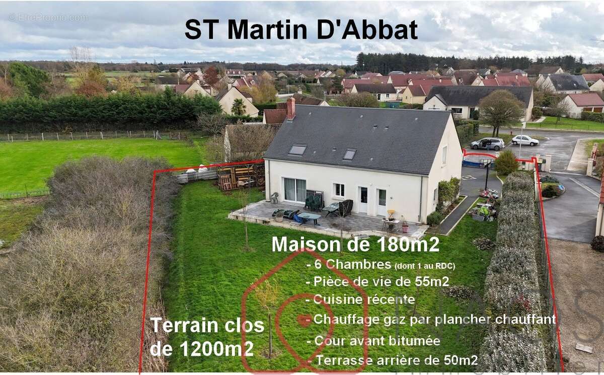 Maison à SAINT-MARTIN-D'ABBAT