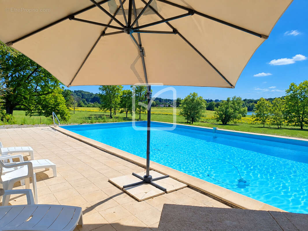 Maison T5 avec piscine, 4 chambres - étang - dépendances et plus de 2,14 hectares de terrain - Un cadre de vie - photo 7