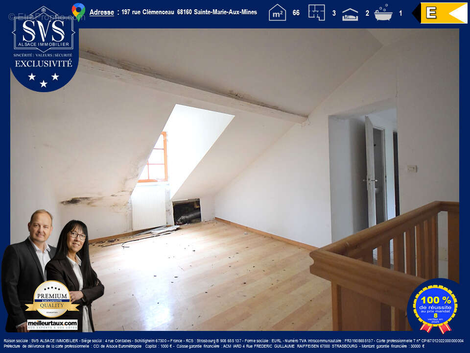 Appartement à SAINTE-MARIE-AUX-MINES