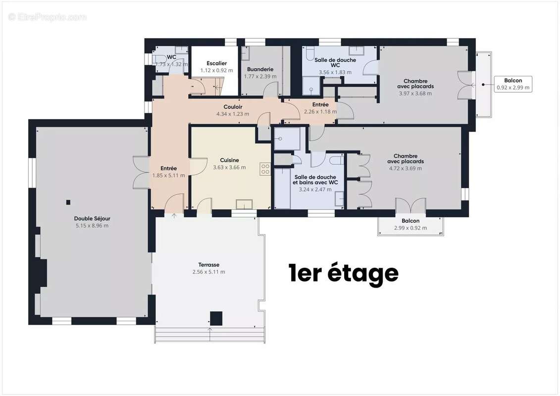 Villa individuelle 199m² avec Piscine + 1857m² de Jardin - LA COLLE SUR LOUP - photo 38