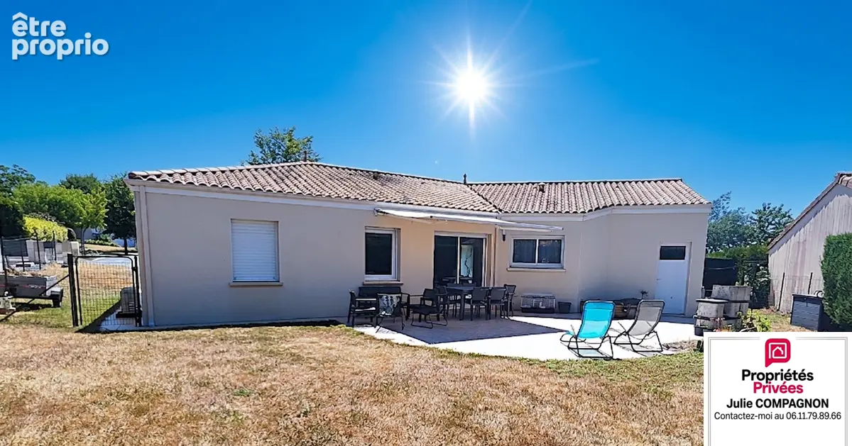 Maison de Plain-pied  120 m² - 5 chambres - garage et terrain - photo 13