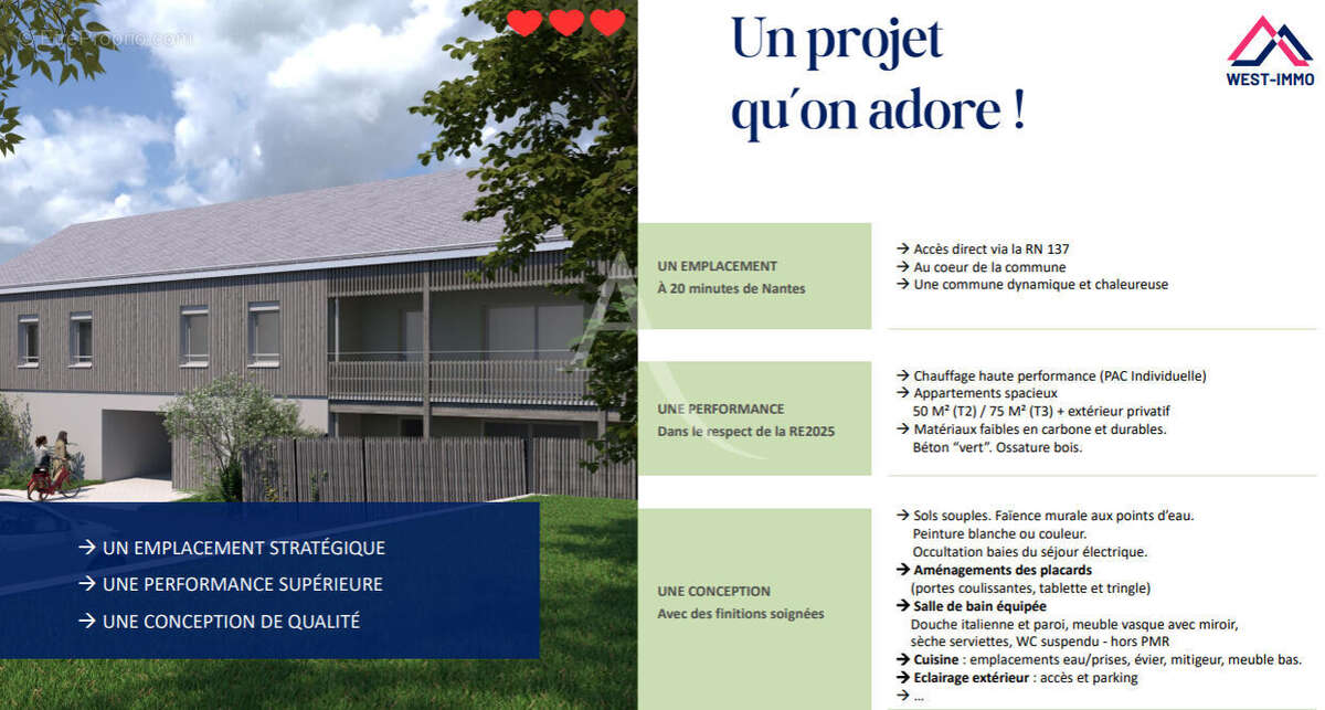 Appartement à PUCEUL