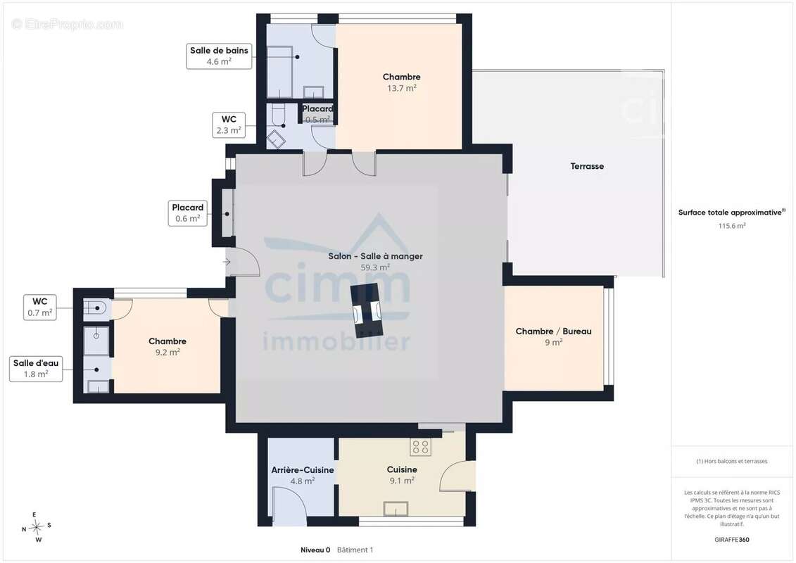 Appartement à GUICHEN