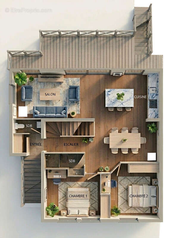 Maison 46m² à rezé - photo 13