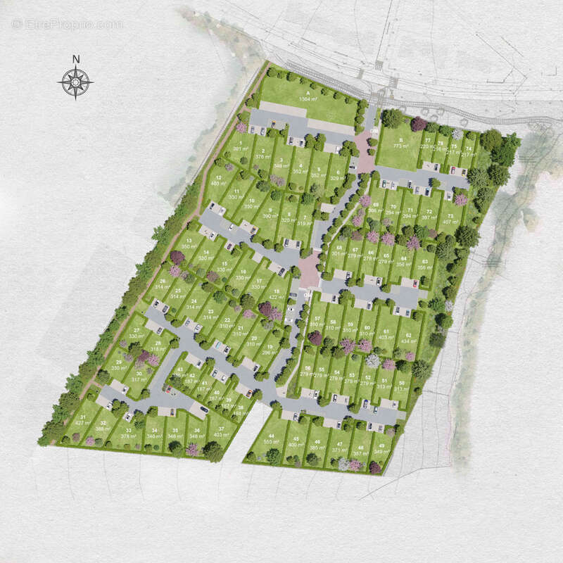 Terrain à ARGENTRE-DU-PLESSIS