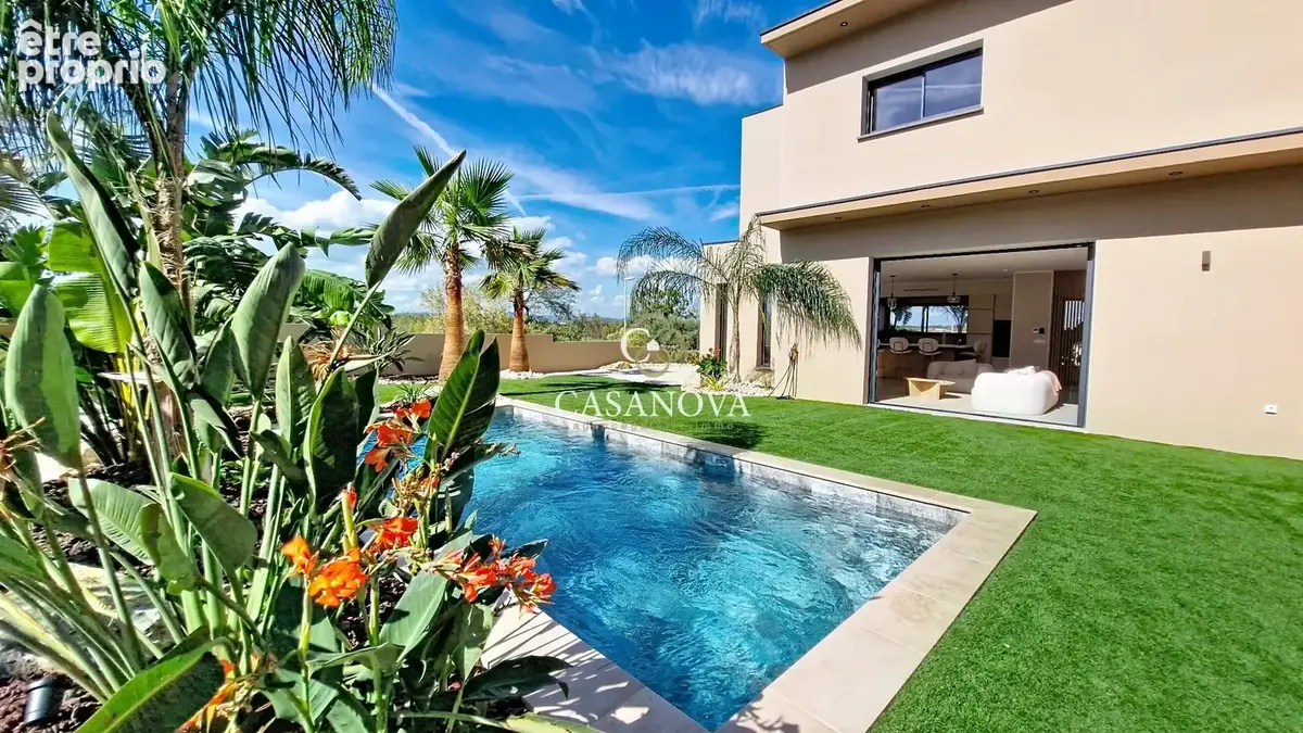 COUP DE CUR  Villa contemporaine 2025, piscine & jardin tropical  Entre Pézenas et Béziers - photo 2