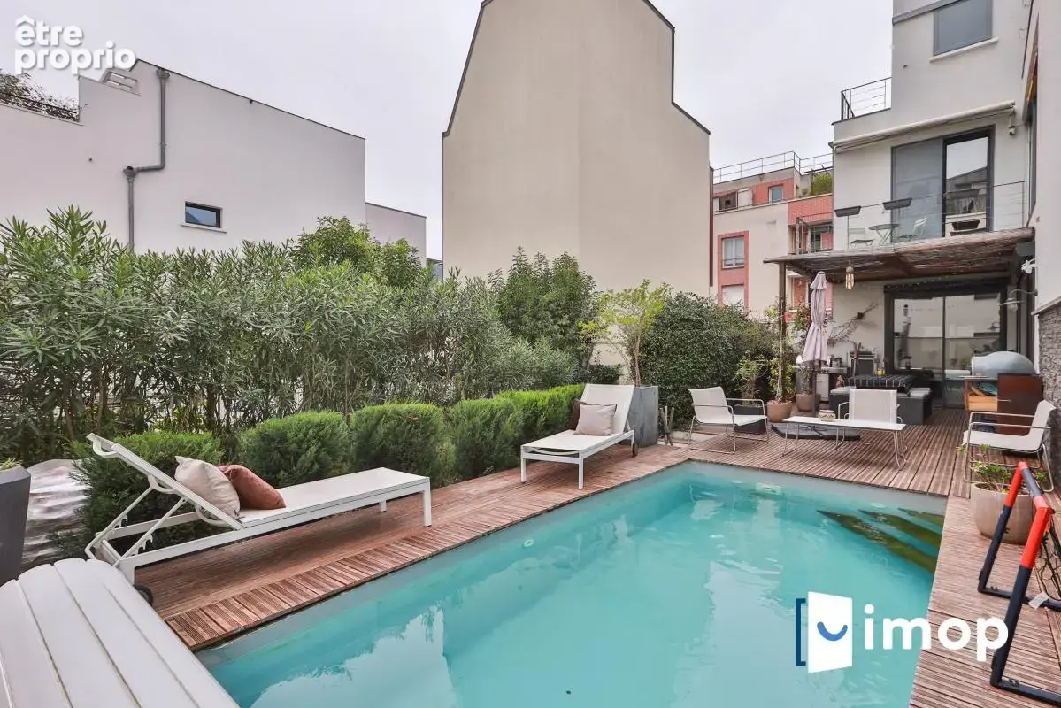 Île saint-germain – remarquable maison d’architecte avec piscine et terrasse - photo 2
