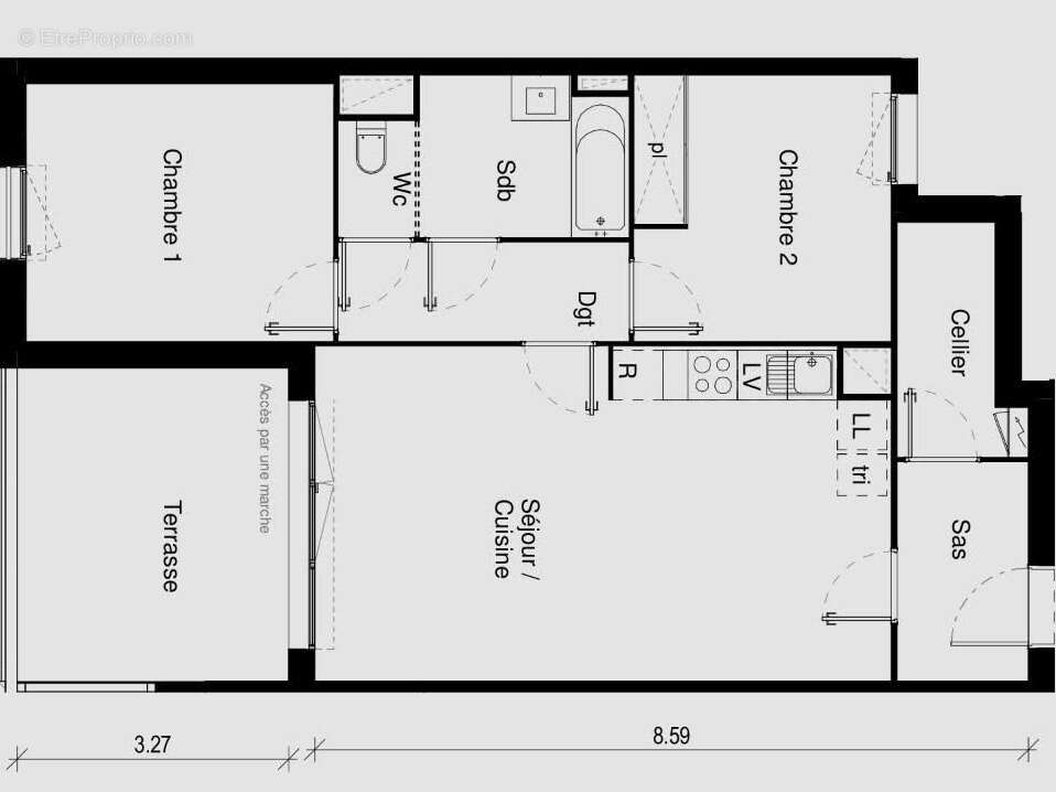 Appartement à BLAGNAC