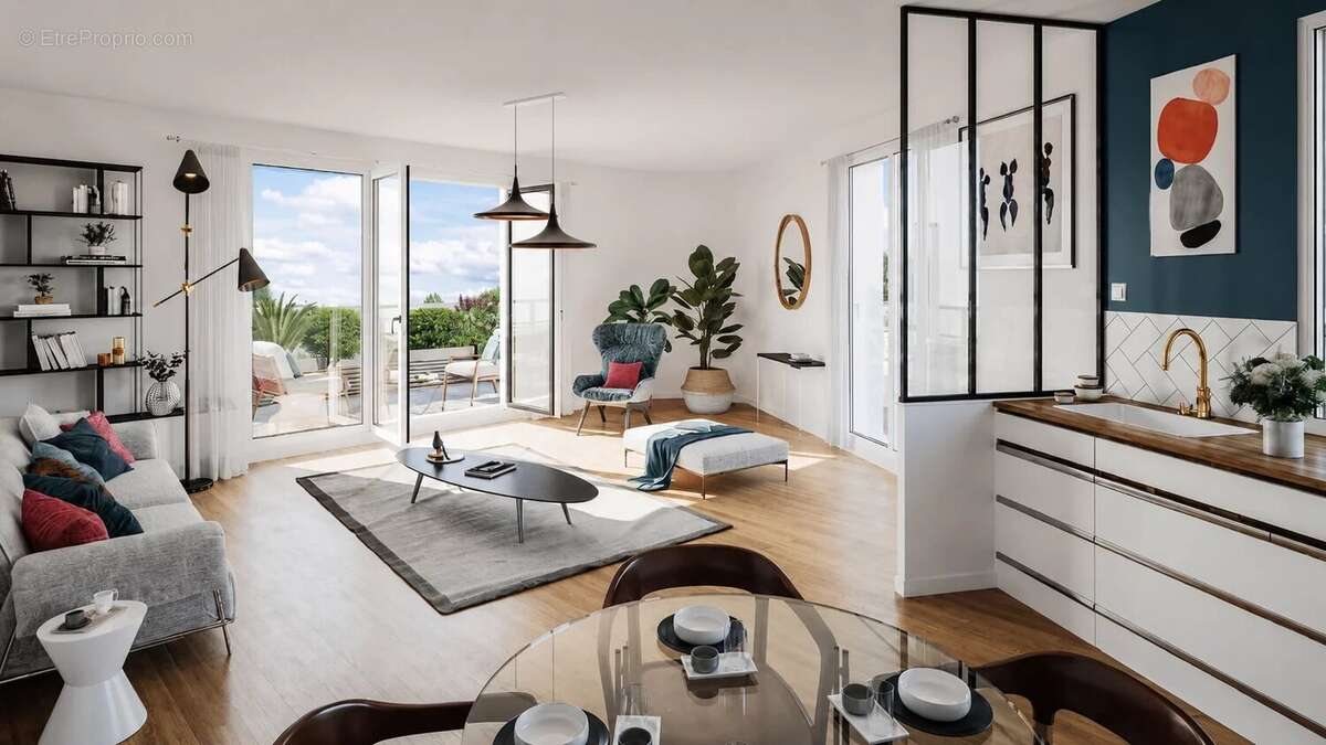 T2 Lumineux à vendre avec Terrasse –  Stains - photo 2