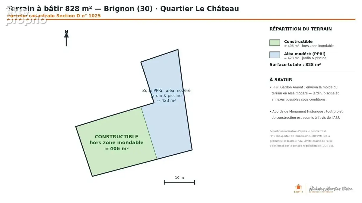 Photo 1 - Terrain à BRIGNON