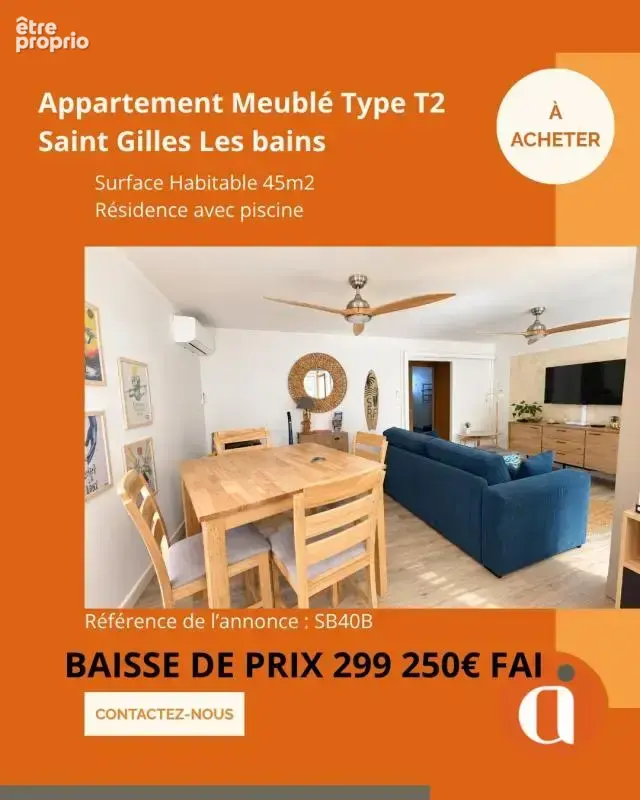 Appartement à SAINT-PAUL