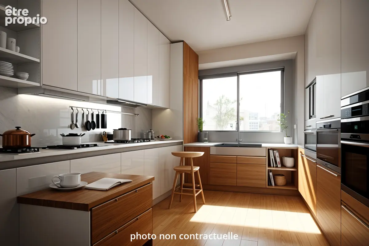 Appartement Villeurbanne 2 pièce(s) 46 m2 secteur Perralière - photo 5