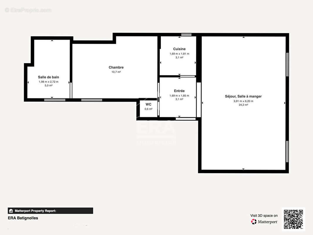 Appartement à PARIS-17E