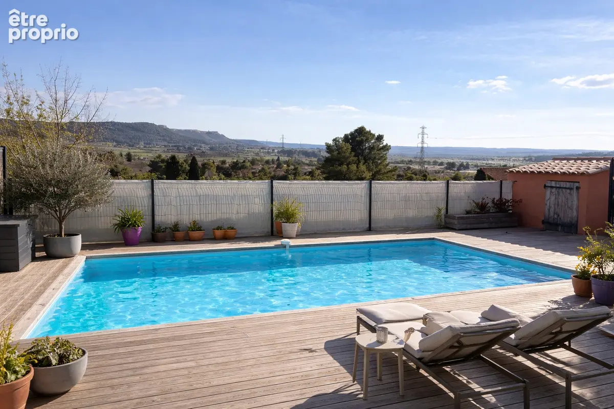 Maison T5 rénovée avec piscine et vue panoramique  Calme absolu - photo 3